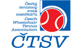 Logo Českého tenisového svazu vozíčkářů